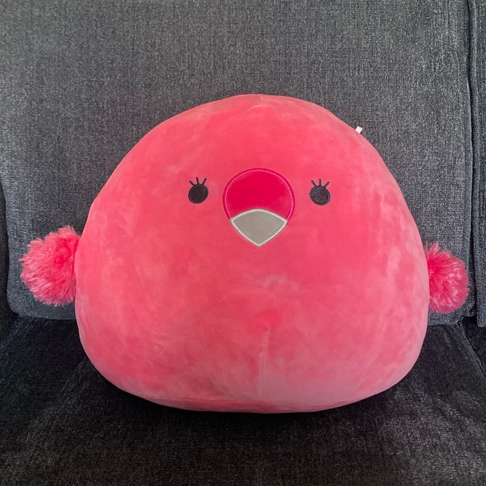 “Cookie” the Flamingo 14” Squishmallow